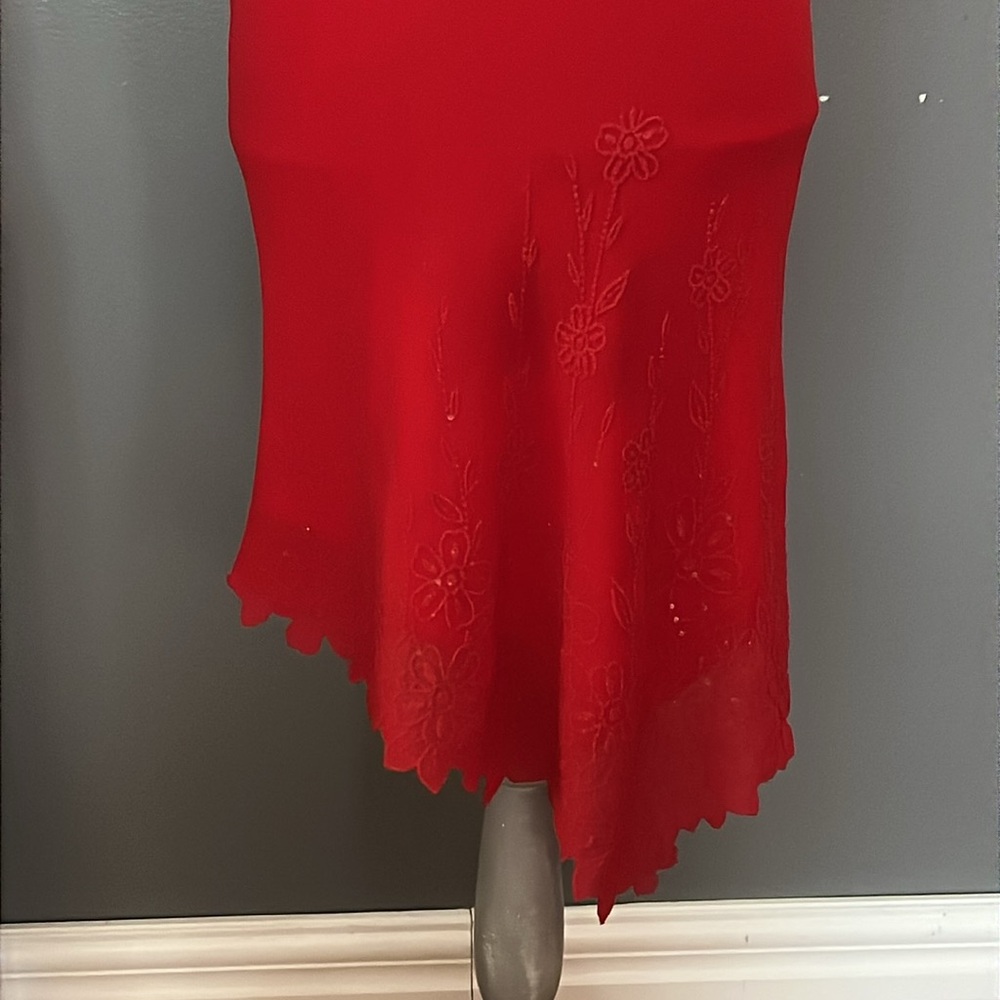 Vintage Parco USA Red Sequin Dress - Picture 5 of 16